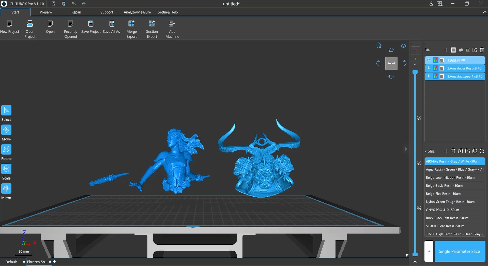 CHITUBOX Pro Tutorial Collection??????Lesson One Basic Functions